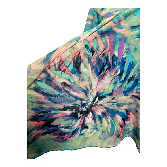 Rabbit Rabbit Rabbit Watercolor Dress Fairy Boho Floral Sunburst 10 - Picture 7 of 8